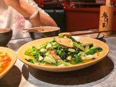 小白菜煎豆腐-廖川菜(八佰伴店)