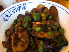 青椒茄子-湖南码头·地道岳阳美食·湘菜(魏公村店)