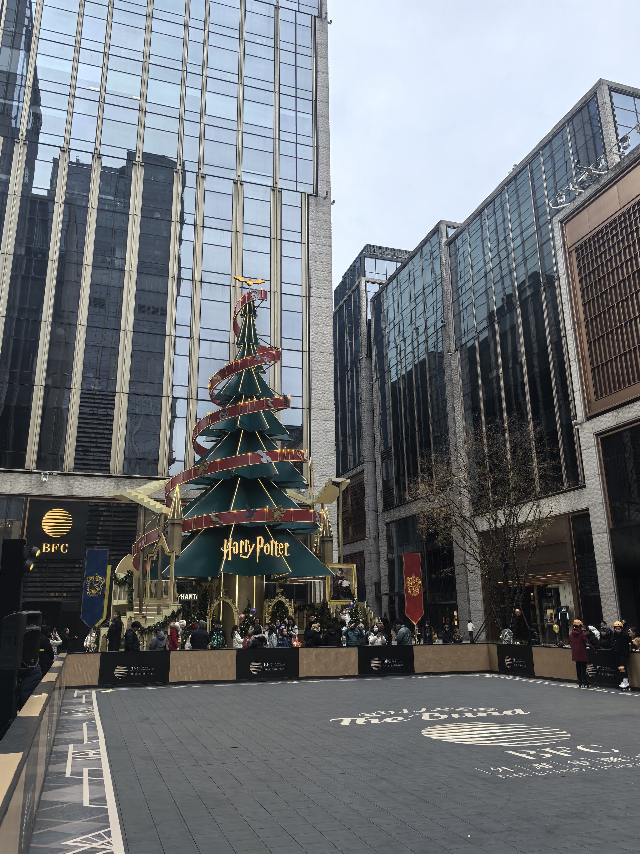 商场圣诞美景迷人眼