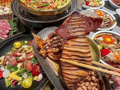 -草家酱蟹炭火烤肉店(珲春南路一店)