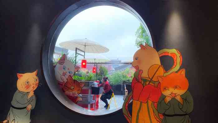 唐猫庭院·千年陕菜-"这家馆子真不错,最喜爱的是环境,有室内,.