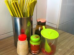 餐具摆设-白蘭閣街蝦麵
