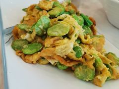 咸蛋黄焗刀豆-高老庄新家宴(北斗星广场店)