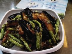 豆角烧茄子-京天红酒家(虎坊路店)