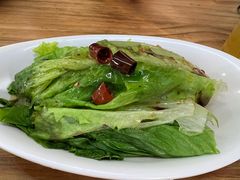 蚝油西生菜-香港久记牛腩云吞面(友好广场店)