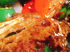 金椒脆鱼拼牛仔骨-大丰收脆鱼(浦西万达店)