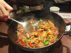 小炒黄牛肉-小隐人家(乐松店)