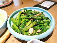 豆豉鲮鱼油麦菜-新白鹿餐厅(城西银泰城店)