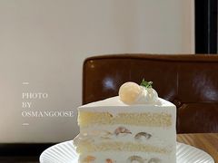 龙眼奶油蛋糕-猫里有甜