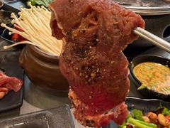 -啊美丽炭火烤肉(滑翔一店)