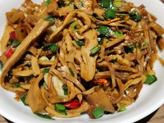 三层肉炒建瓯笋芽-四道菜·福建菜馆(新街口金鹰店)