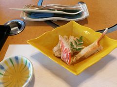 水煮螃蟹配醋-蟹道乐(道顿堀本店)