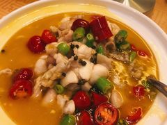 黄贡椒酸汤牛蛙-马凯餐厅(长椿街店)