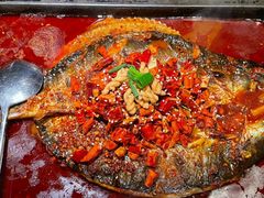 -探鱼·鲜青椒爽麻烤鱼(银泰城店)