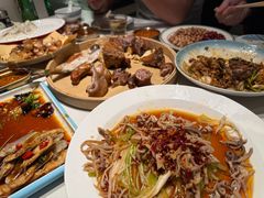 刀拍黄瓜-拾柴熏酱-鲜虾水饺(群力店)