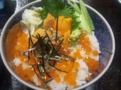 三文鱼籽海胆饭-森味薪火烧•烧鸟居酒屋•日本料理(望京店)