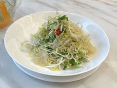 白菜芯拌蜇头-子霖南山鲜虾面(南山总店)