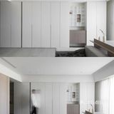 小户型必备一门到顶极简定制柜 高级又耐看