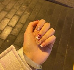 点击看大图 -Cinderella主题美甲