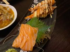 三文鱼刺身-冉冉垄居酒屋·日本料理