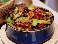 宫爆板筋-山石榴·贵州菜(丰盛里店)