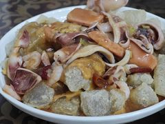 三鲜焖子-友利砂锅居(烟台店)