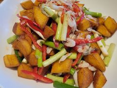 炒饼子-金太阳海鲜烧烤·本地人餐厅(东纬路旗舰店)