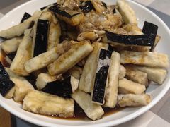 蛤蜊肉拌茄子-华春餐馆(鱼山路店)