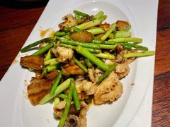 五花肉炒笔管-前海沿·青岛菜(五四广场永旺店)