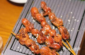 Classic Skewered Pigeon Breast