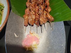 油辣椒炙烤牛肋条串-Ameigo梅果·云贵川bistro(长宁来福士店)