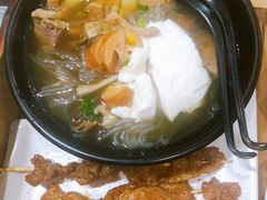蒜香里脊肉串-八婆婆烧仙草(中山路店)