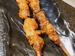 大漠红柳枝羊肉串-羊肉街口老银川滩羊涮肉馆