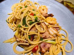 日式和风蒜香大虾意面-第101座花园餐厅(湖滨88店)