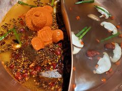 菌汤鸳鸯锅-重庆地瓜老火锅(广渠门店)