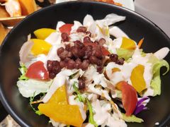 黄桃黄桃沙拉-猪啊牛呀羊啊铜盘烤肉(正大广场店)