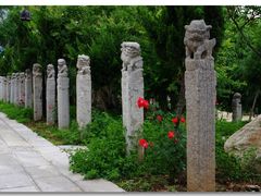 拴马桩-西安关中民俗艺术博物院