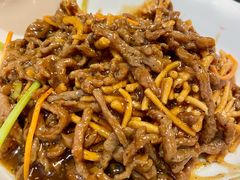 馓子牛肉丝-刘胖子家常菜·蹄花焖藕(富安街店)