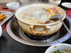 山药排骨牛肉养生汤-花水湾红太阳牛肉汤锅