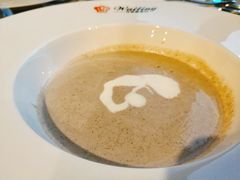 奶油蘑菇汤-阿顾西餐·牛排披萨(北戴河店)
