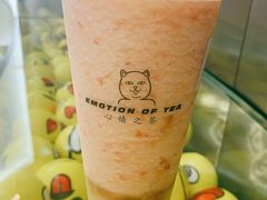 白桃喜喜荔-超级喵の茶super emoji(静安大悦城店)