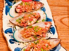 铁板蒜香焗青口贝-阿吾罗日本料理(K11艺术中心店)