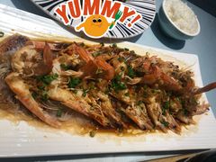 蒜蓉粉丝蒸海虾-登瀛楼饭庄(领世郡店)