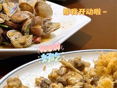 蛋黄焗蟹味菇-晚归月亮湾私家菜(临邑路店)