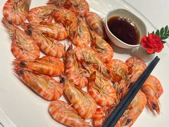白灼九节虾-富黎华海鲜大酒楼(正大广场店)