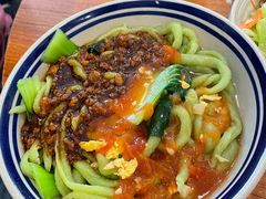 菠菜剔尖-侯哥面馆(瑞景店)