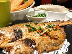 烤东海大黄鱼-九府羊·鲜羊火锅·烤串(新华路店)