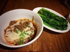 担担面、白灼菜-金鼎轩(安贞里店)