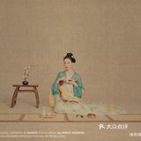 西湖边的国风写真