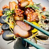 五花肉烤得不错